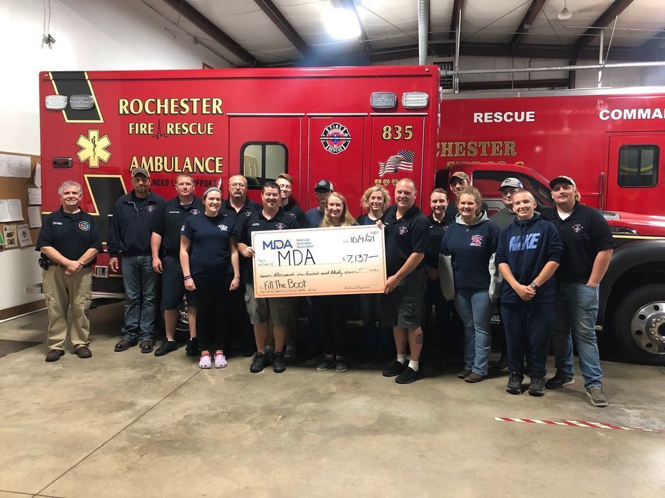 Rochester Volunteer Fire Company supports the MDA